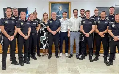 Nuestro cuerpo de Policía Local recibe a 9 nuevos agentes para reforzar la seguridad de Torrevieja.