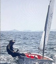 Éxito de Izan Rogel en la Regata III Trofeo Club Marítimo de Melilla.