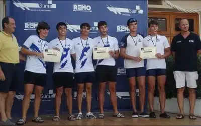 El Real Club Náutico Torrevieja brilla en el II Campeonato Autonómico Beach Sprint en Santa Pola.