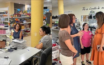 Trudy Páez, concejal de ONGs, visita las instalaciones de AMFA Torrevieja.