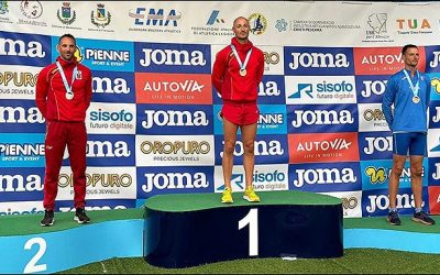 Jorge Sánchez Simón, de Torrevieja, Subcampeón en el Campeonato Europeo Máster Aire Libre.