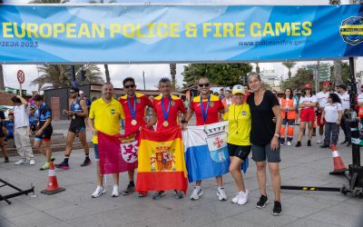 Torrevieja cierra con éxito la 9ª edición de los Juegos Europeos de Policías y Bomberos con una destacada Media Maratón