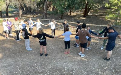 Celebración del “Día Nacional de España” en el Parque Natural de La Mata por el Grupo Erasmus