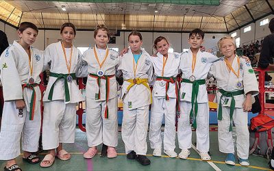El Club “Nozomi” de Torrevieja brilla en la Copa de Judo de Ontinyent con 10 medallas