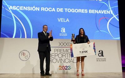 Ascensión Roca de Togores, Regatista de Torrevieja, Reconocida como Mejor Deportista Femenina de la Provincia en 2022