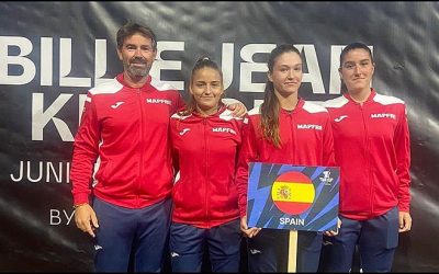 Charo Esquiva lidera a España en su estreno en la Billie Jean King Cup Junior con Emilio Viuda como capitán