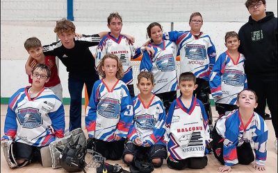 Éxito Rotundo para los Equipos Alevín y Benjamín de los “Halcones” en Hockey