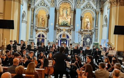 La Orquesta de Jóvenes de Alicante Deslumbra en el Templo Arciprestal de la Inmaculada