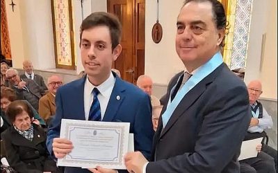 Eduardo Aranda de Torrevieja Galardonado en el III Concurso Literario de los Hijos de María Inmaculada en Cartagena