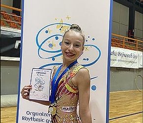 Miley Martínez, Gimnasta de Torrevieja, Triunfa en la Butterfly Cup en Serbia