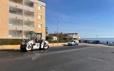 Finalizará el Proyecto de Reasfaltado en la Zona Sur de Torrevieja en Enero