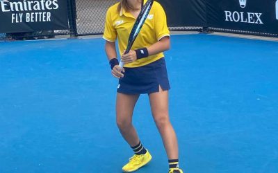 Charo Esquiva hace su debut en el Open de Australia Junior