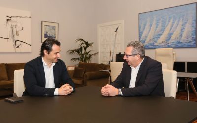 Reunión entre el Alcalde de Torrevieja y el Presidente de la Diputación Provincial de Alicante