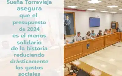 Sueña Torrevieja Crítica los Presupuestos de Torrevieja 2024 por Reducción en Gastos Sociales