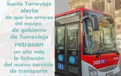 Sueña Torrevieja Alerta Retraso en la Licitación del Transporte Urbano de Torrevieja Debido a Errores Administrativos