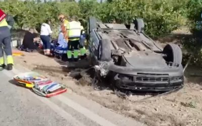 Operativo de Rescate Exitoso de Bomberos en Torrevieja tras Accidente Vehicular