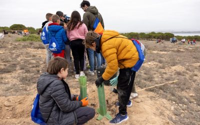 Comienzo de la Plantación de Especies Autóctonas en el Parque Natural por el Día del Árbol 2023