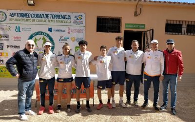 Brillante Actuación de los Equipos Juveniles del Club de Tenis Torrevieja en Competencias Regionales