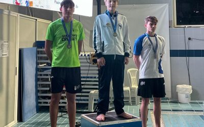 Néstor Zavgorodniy Brilla en el Campeonato Autonómico Infantil de Natación
