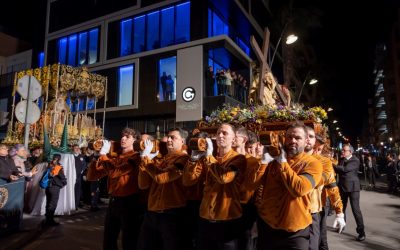 La emotiva Procesión del Encuentro Doloroso marca un miércoles santo inolvidable en Torrevieja