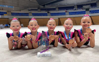 Brillante tercer puesto para las prebenjamines del Club GR Torrevieja en el Campeonato de España