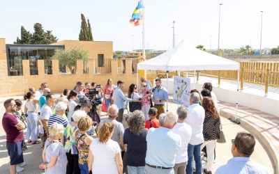 Inauguración de la nueva balsa de laminación y parque inundable en la Urbanización Doña Inés