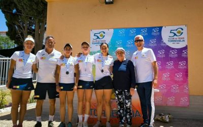Brillante desempeño del equipo infantil femenino del Club de Tenis Torrevieja en el campeonato autonómico
