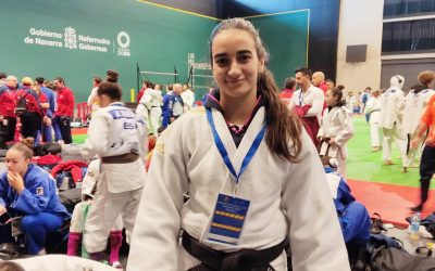 Claudia Morales Imbernón Brilla en el Campeonato de España de Judo
