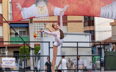 Brillante Actuación de las Academias de Baile en las Fiestas del Sagrado Corazón de Jesús