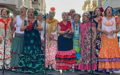 Celebración de la “Merienda de las Asociaciones” en la XV Semana Cultural Andaluza de Torrevieja
