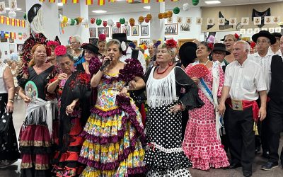 Clausura de las Fiestas de Sevillanas en el Centro Polivalente de La Mata