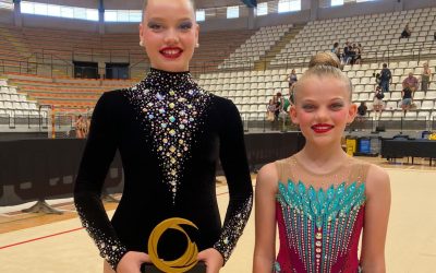 Victoria Gubchuk, del Club de Gimnasia Rítmica de Torrevieja, se corona Campeona Autonómica