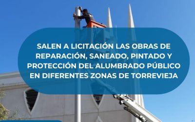 Torrevieja lanza a licitación para obras de mejora del alumbrado público en diversas zonas