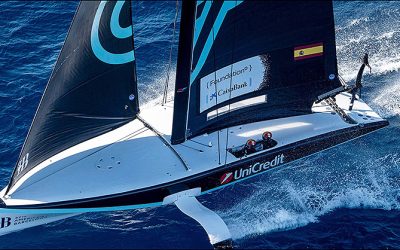 Antonio Torrado compite en la UniCredit Youth America’s Cup con el equipo español Sailing Team BCN