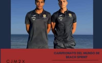 El Torrevejense Marco Liarte se Corona Campeón del Mundo de Remo Beach Sprint en Doble Scull Sub-19