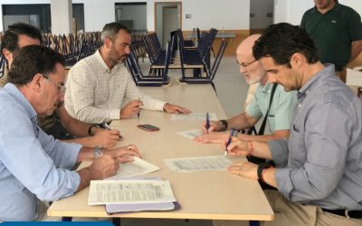 La comunidad educativa del CEIP Inmaculada de Torrevieja inicia el curso en nuevas instalaciones temporales