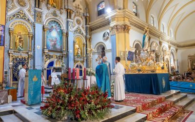 La Purísima estrena trono en su festividad, un homenaje a la tradición y al arte sacro