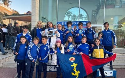 Éxito del RCNT en la 51ª Edición de las Navidades Náuticas de Benidorm en Clase Optimist-B