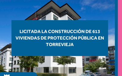 Licitada la construcción de 613 viviendas de protección pública en Torrevieja