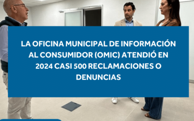 La OMIC de Torrevieja atendió cerca de 500 reclamaciones en 2024