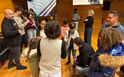 Bruno Lucas imparte una masterclass de oboe en el Conservatorio de Torrevieja