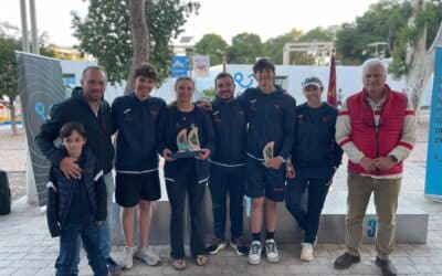 Adriana Castro, campeona de España Sub-21 de ILCA 6 en el CAR Infanta Cristina de Murcia