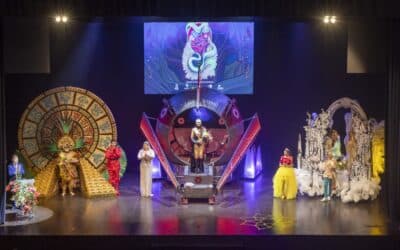 Mireya Ferrández, Pablo Hernández y Lucía Martínez, coronados Reyes del Carnaval 2025 en una espectacular gala