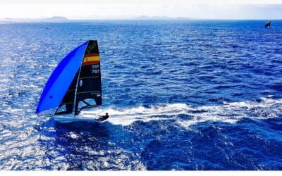 Antonio Torrado y Conrad Konitzer logran el cuarto puesto en la Lanzarote International Regatta