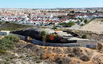 Incendio en la caracola | Antiguo balneario de Torrevieja